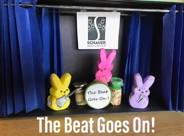 Peeps Diorama The Beat Goes On